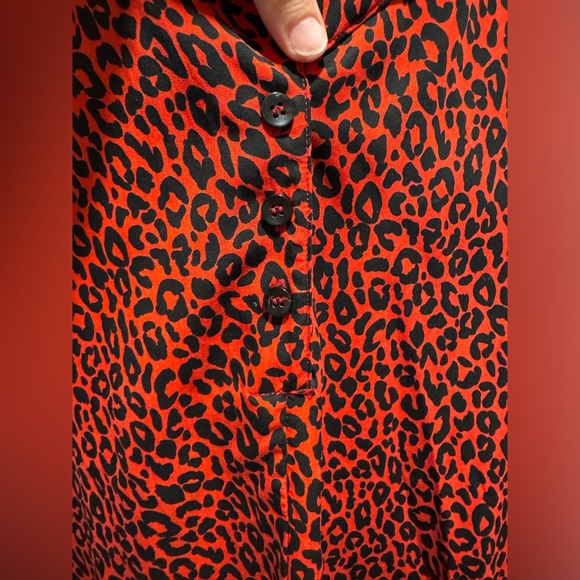 123-Smash + Tess red/black leopard print dress - Picture 6 of 11